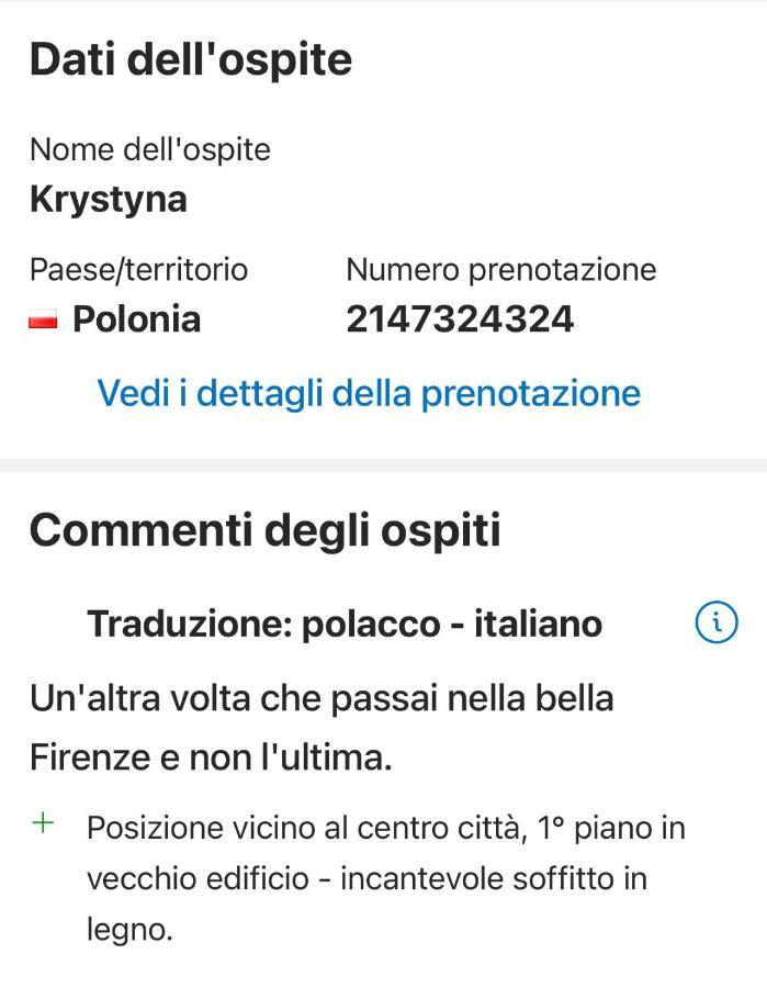 I'Biancone Leilighet Firenze Eksteriør bilde